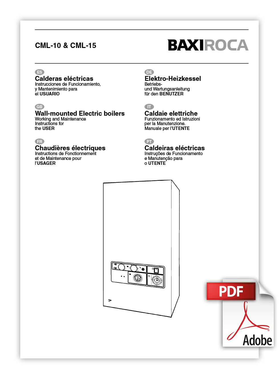 Manual Usuario CML 10 CML 15