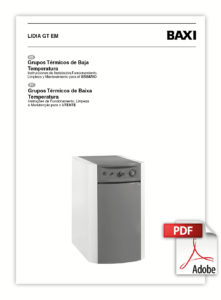 Manual Usuario LIDIA CONFORT GT EM PLUS