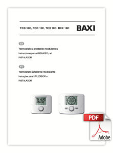 Manual Usuario TCD 10C RCD 10C TCX 10C RCX 10C