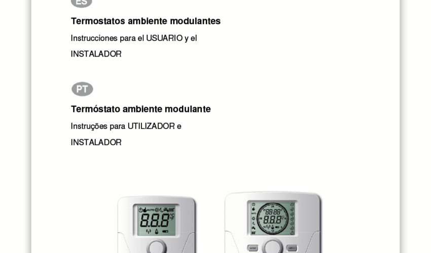 Manual Usuario TCD 10C RCD 10C TCX 10C RCX 10C